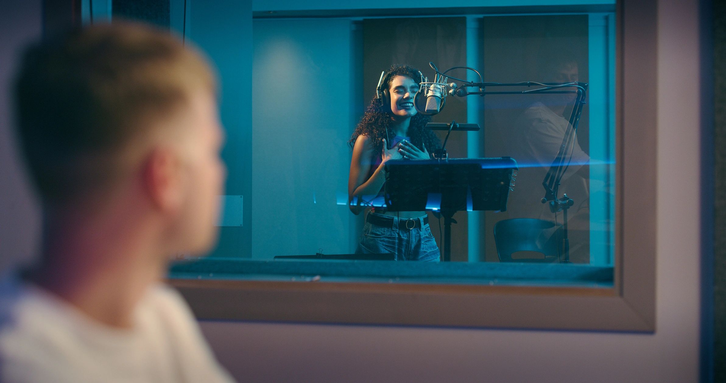 music artist recording studio